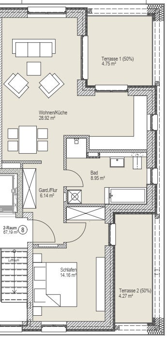 Wohnung Kreuzstraße in Freital