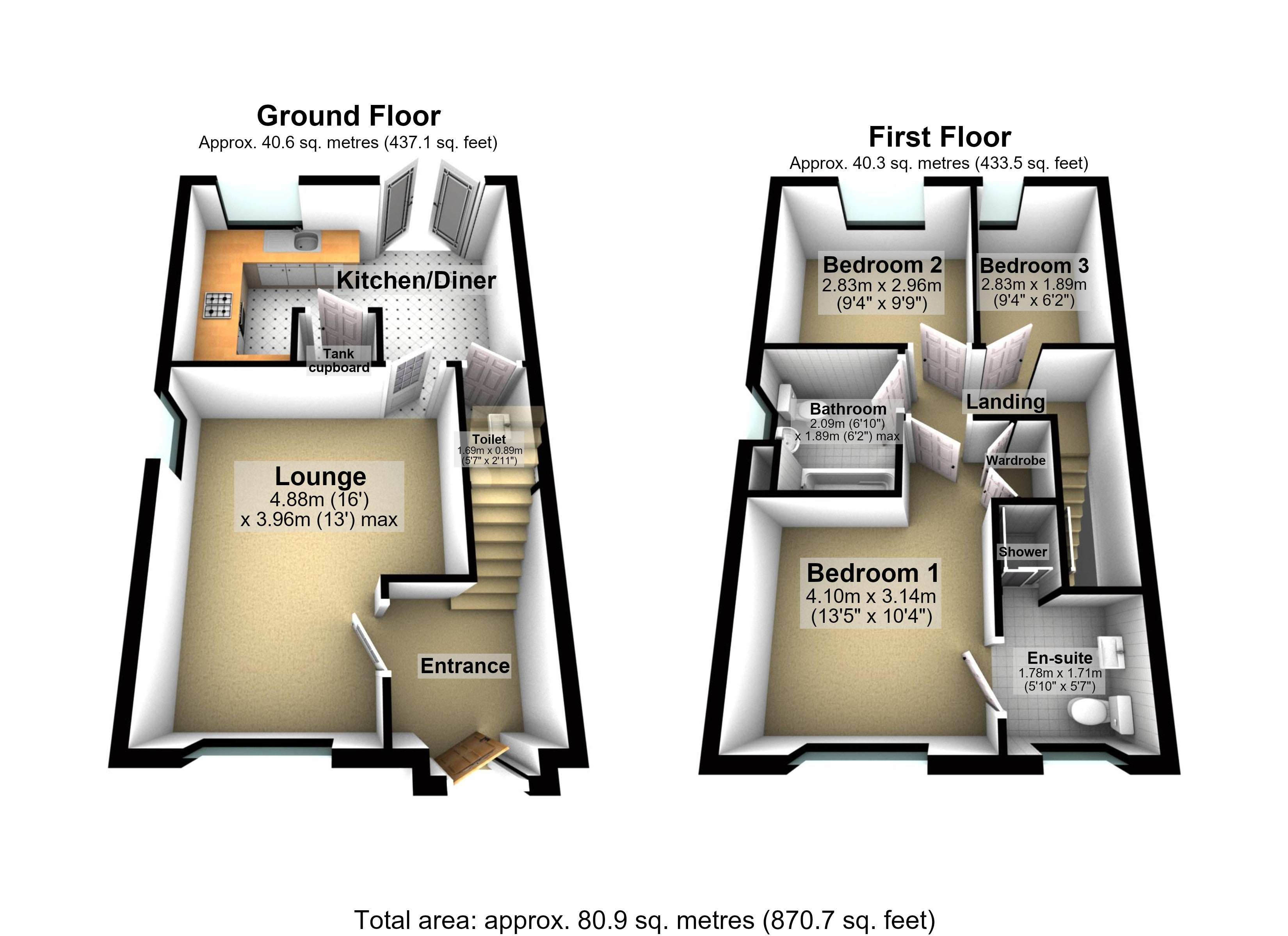 House Webb Drive in North West Leicestershire