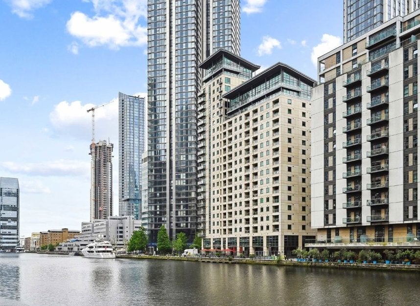 Flat Marsh Wall in Greater London