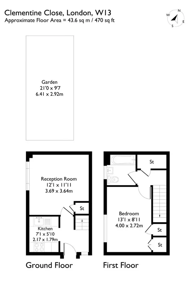 House Clementine Close in Greater London