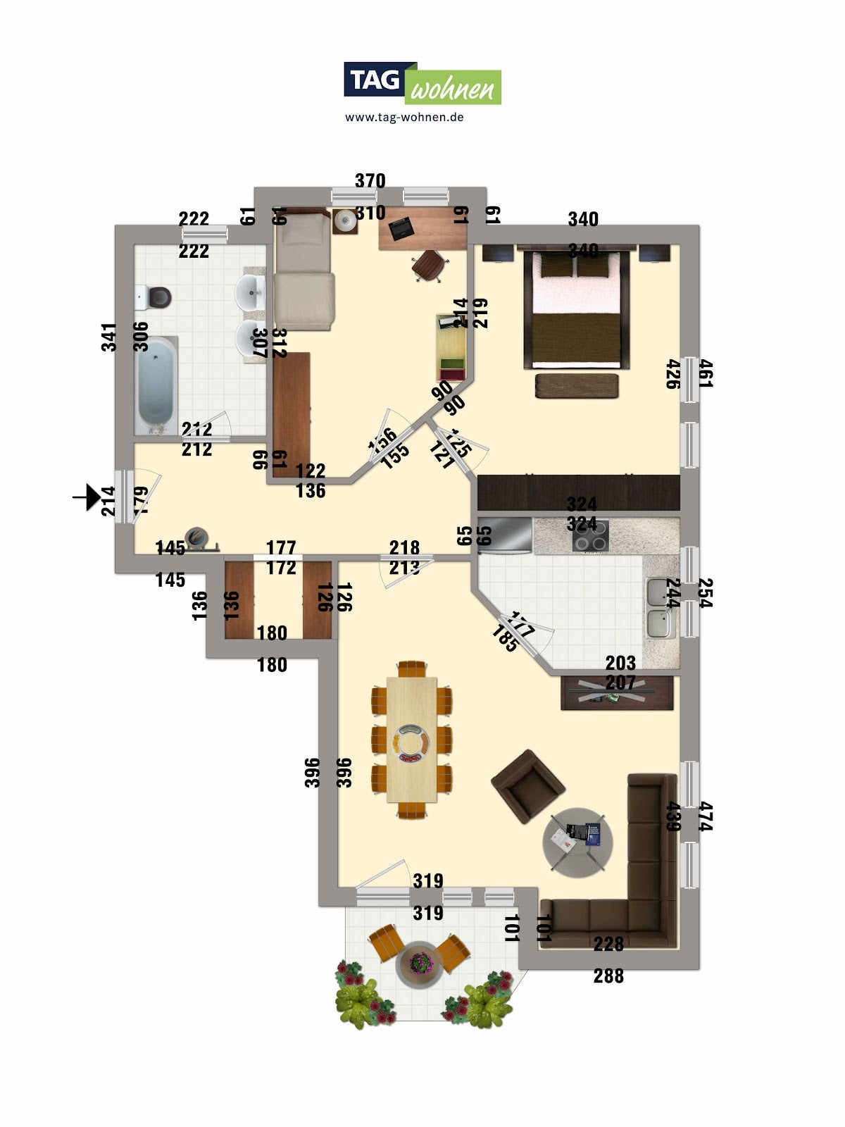 Wohnung Orchideenweg in Stadtilm