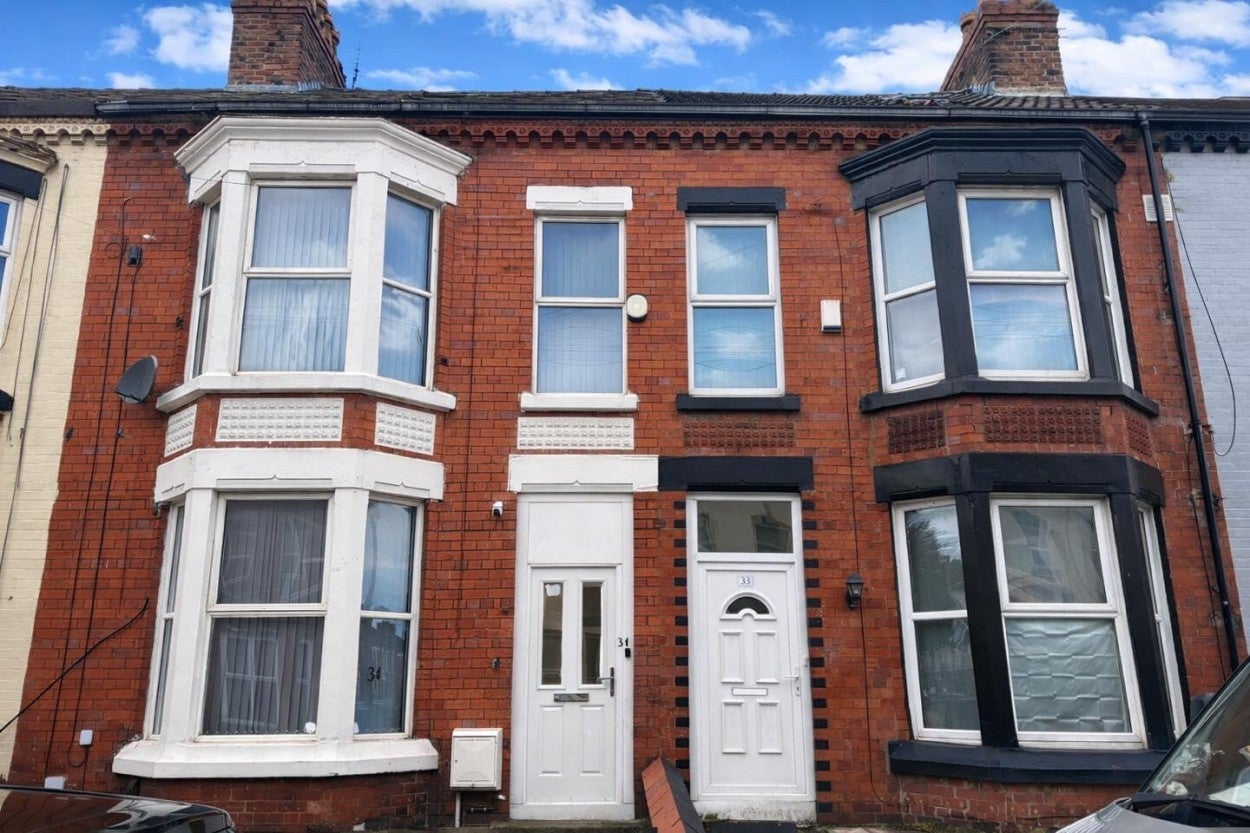 House Windsor Road in Liverpool