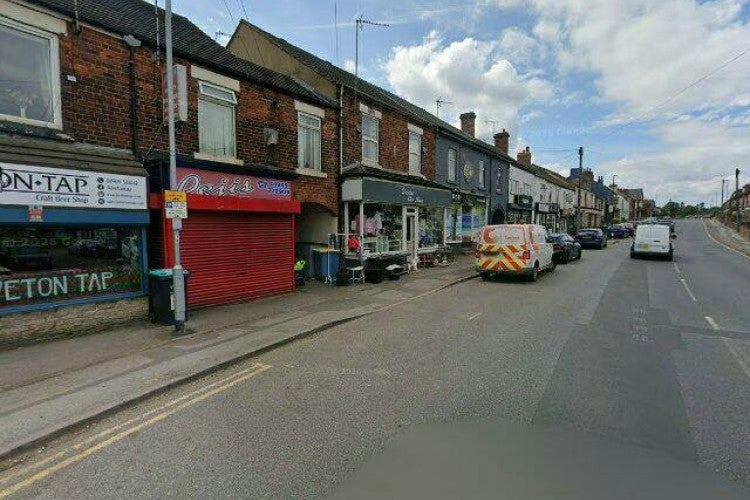 Flat Wales Road in Rotherham