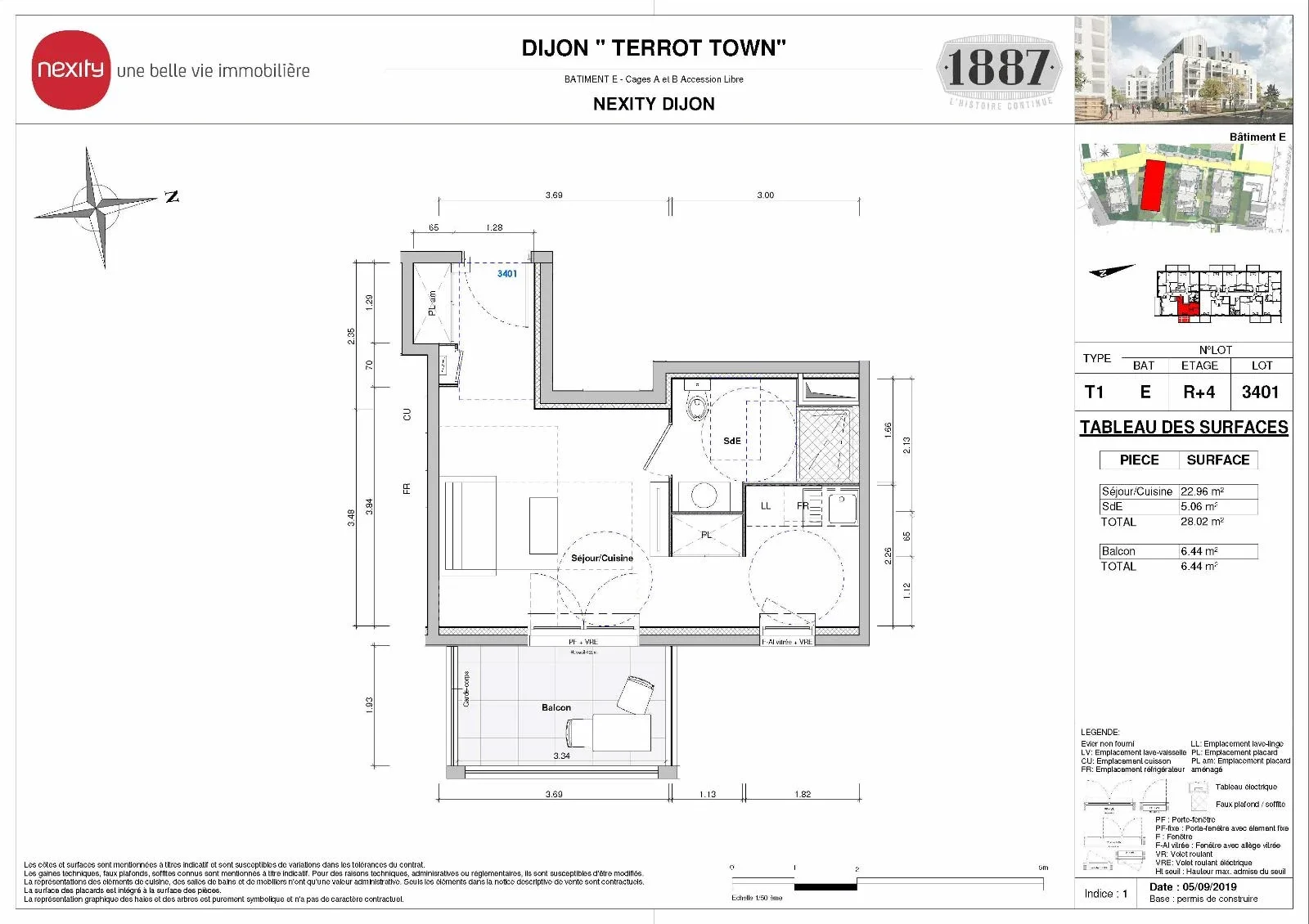 Appartement Rue Alfred de Musset à Toulouse