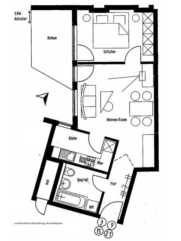 Wohnung Waltherstraße in Dresden