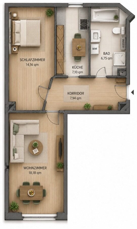 Wohnung Gretschelstraße in Leipzig