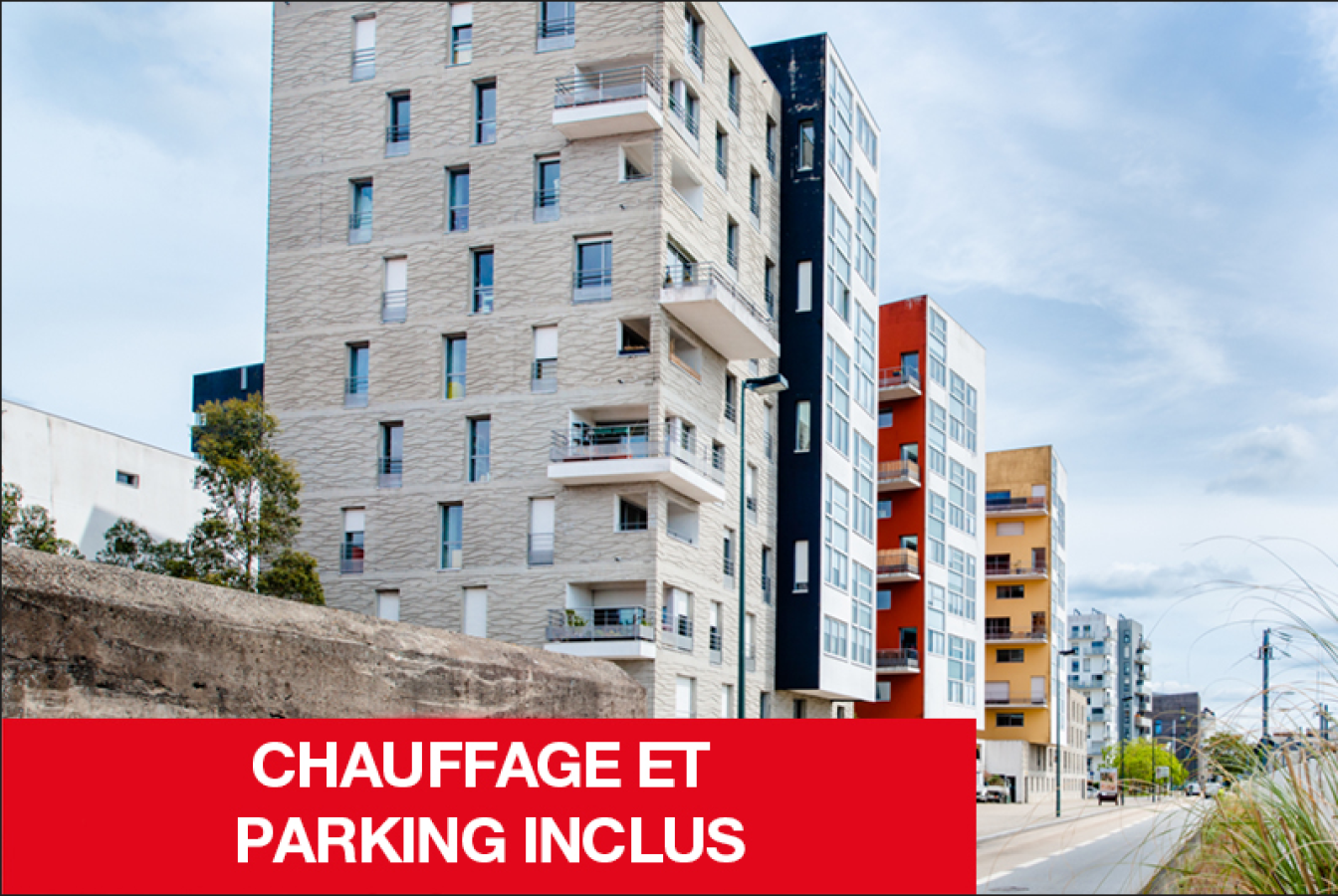 Flat Boulevard de l'Estuaire in Nantes