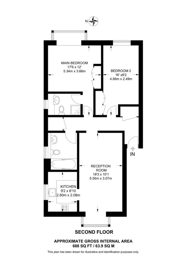Flat Beechwood Grove in Greater London