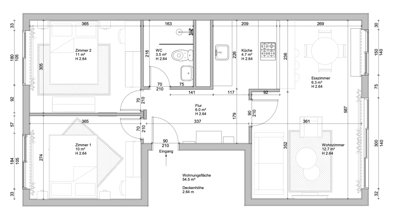 Wohnung Bernhard-Weiß-Straße in Berlin