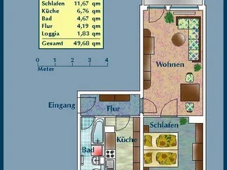 Wohnung Karl-Marx-Straße in Dresden