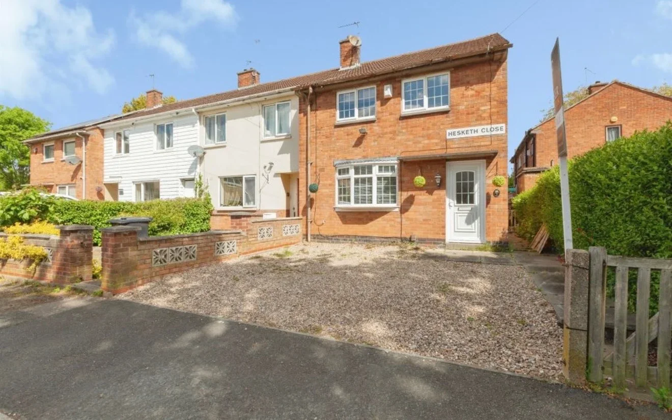 House Hesketh Close in Leicester