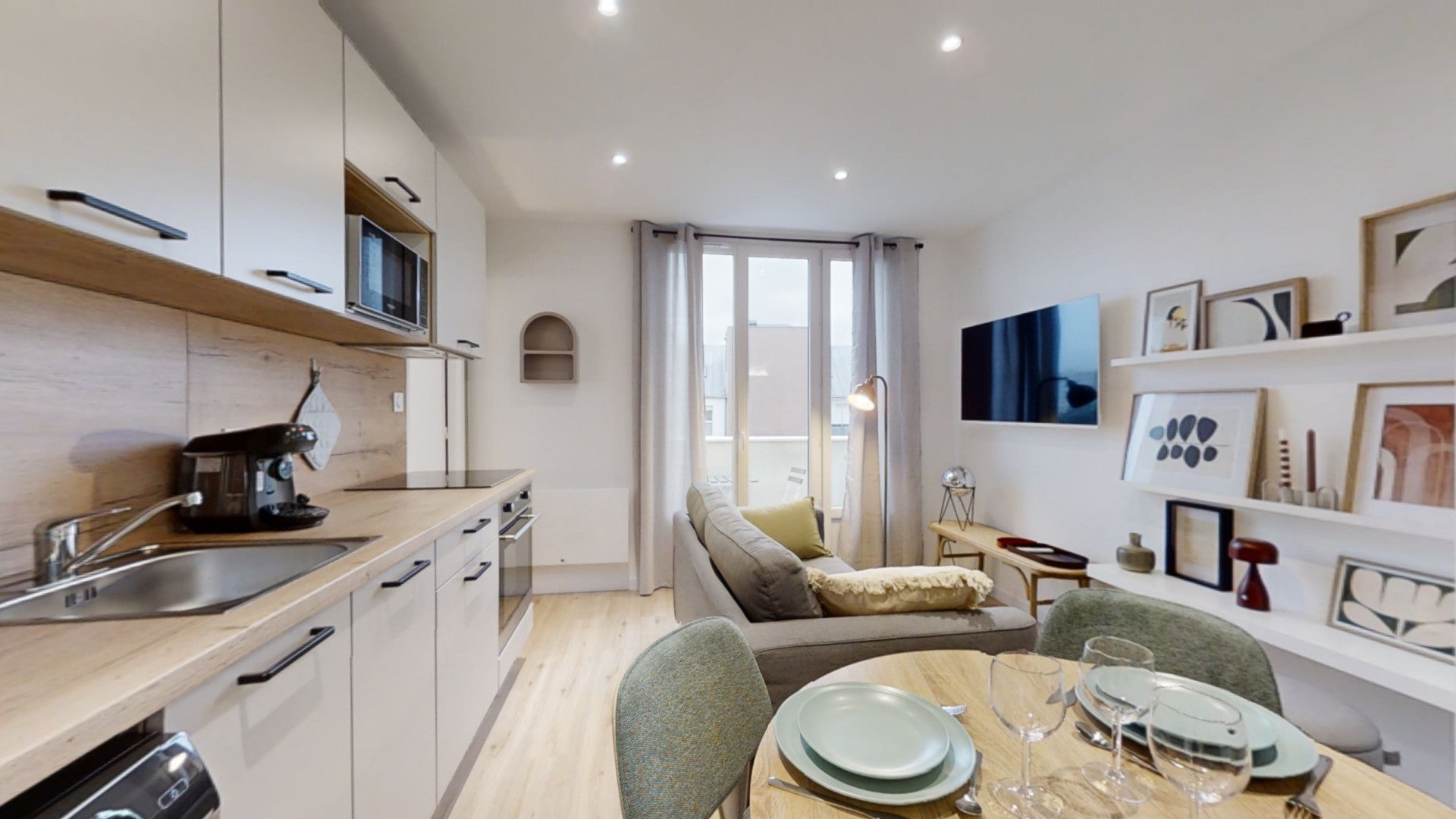 Flat Rue du Chemin Vert in Rennes
