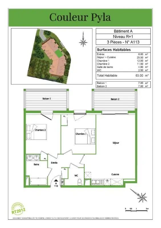 Appartement Allée de la Montagnette à La Teste-de-Buch
