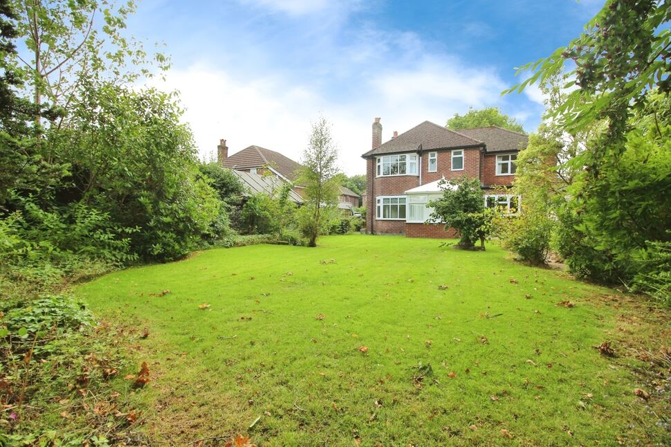 House Croft Road in Wilmslow