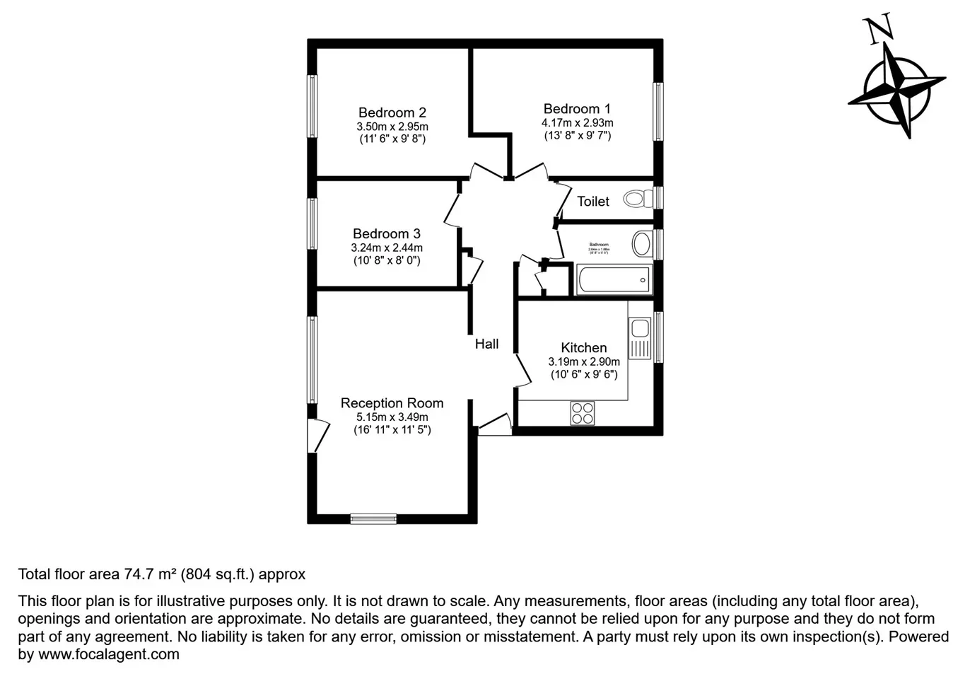 Flat Earlsfield Road in Greater London