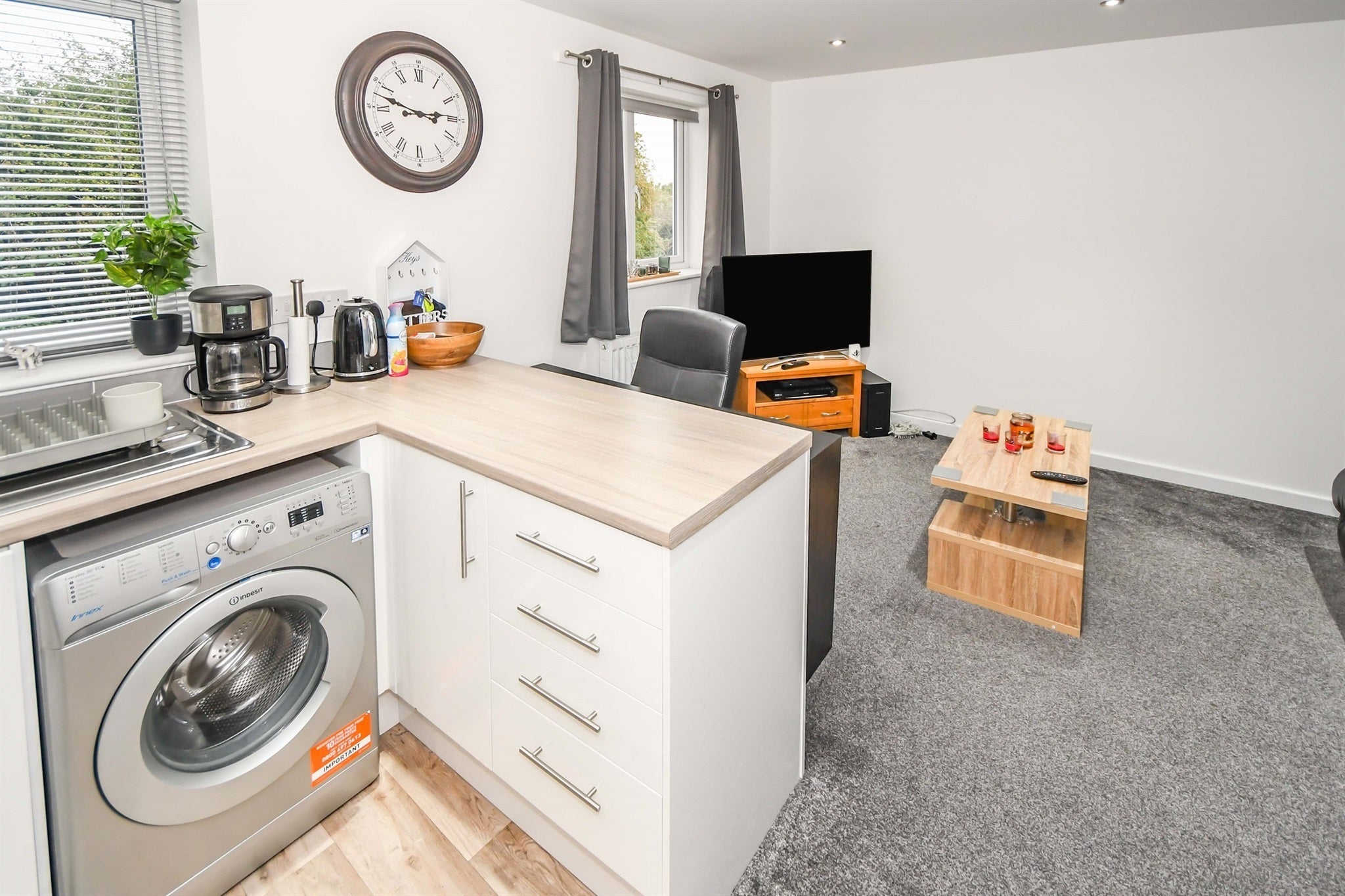 Flat Park Crescent in North Kesteven