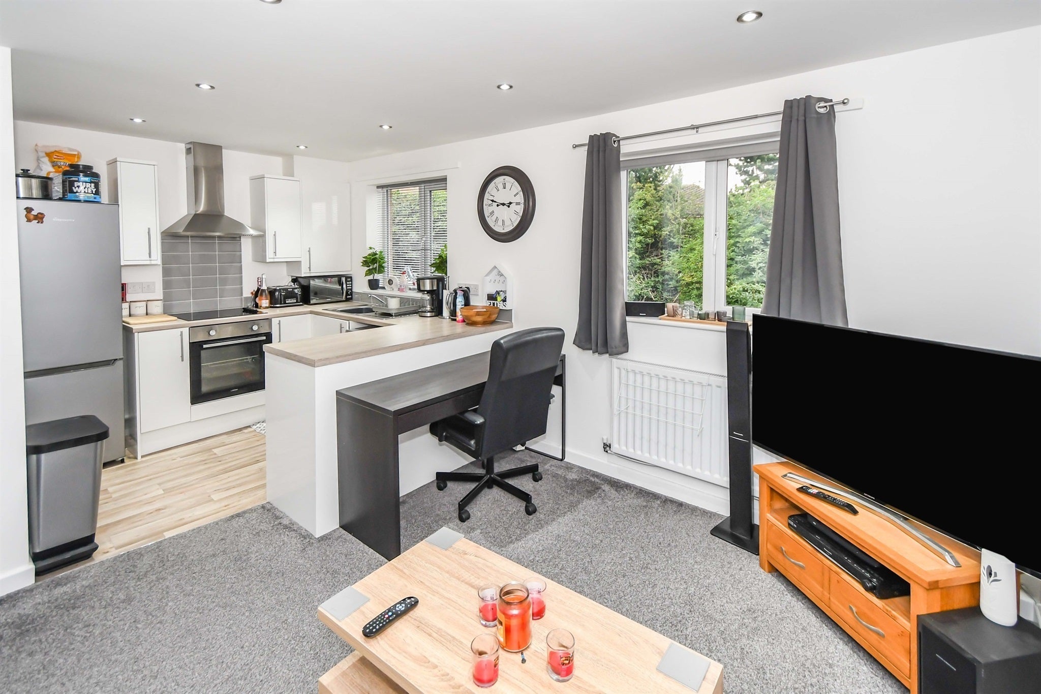 Flat Park Crescent in North Kesteven