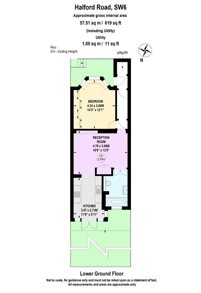 Flat Halford Road in Greater London