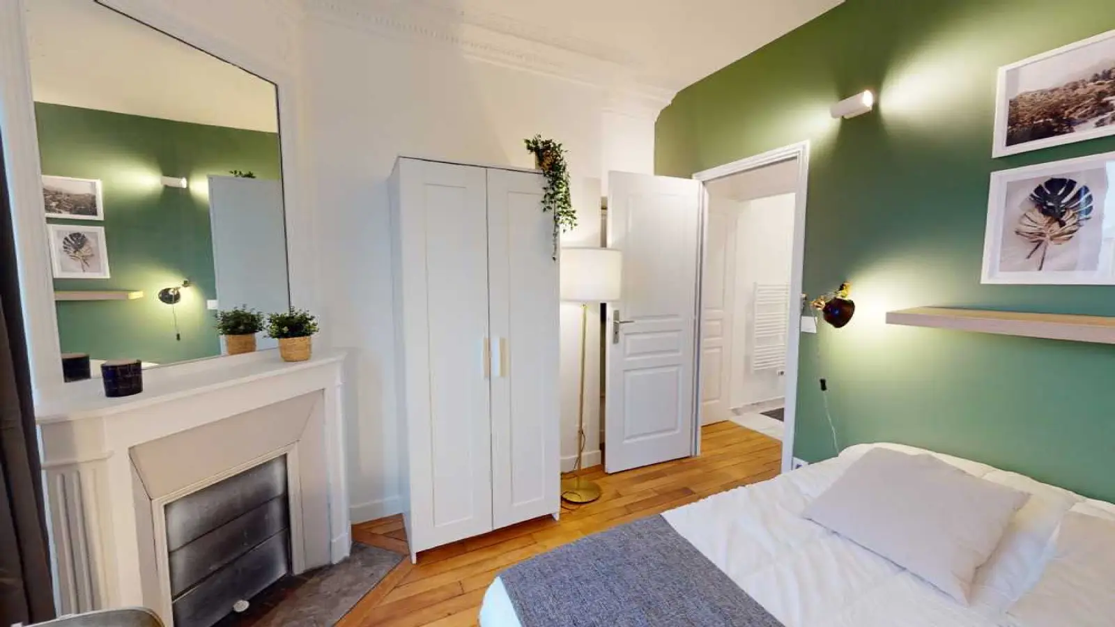 Chambre Rue Chaligny à Paris