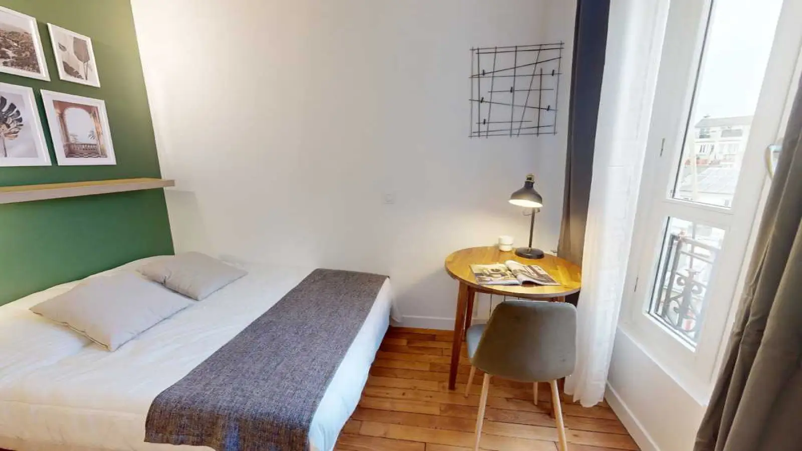 Chambre Rue Chaligny à Paris
