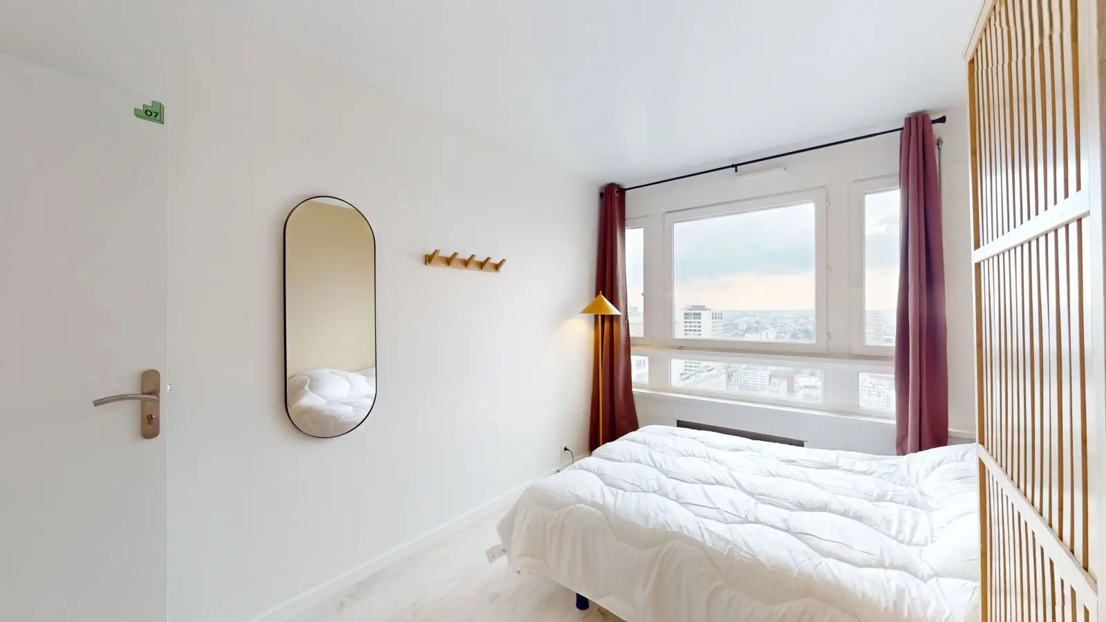 Chambre Dalle des Olympiades à Paris