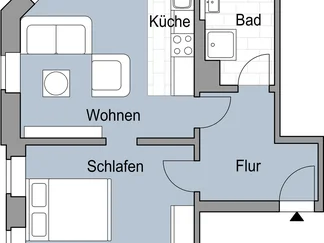 Wohnung Hedwigstraße in Leipzig