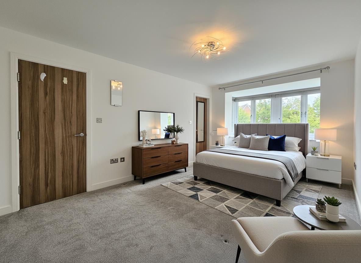 Flat Rosebeck Walk in Trafford