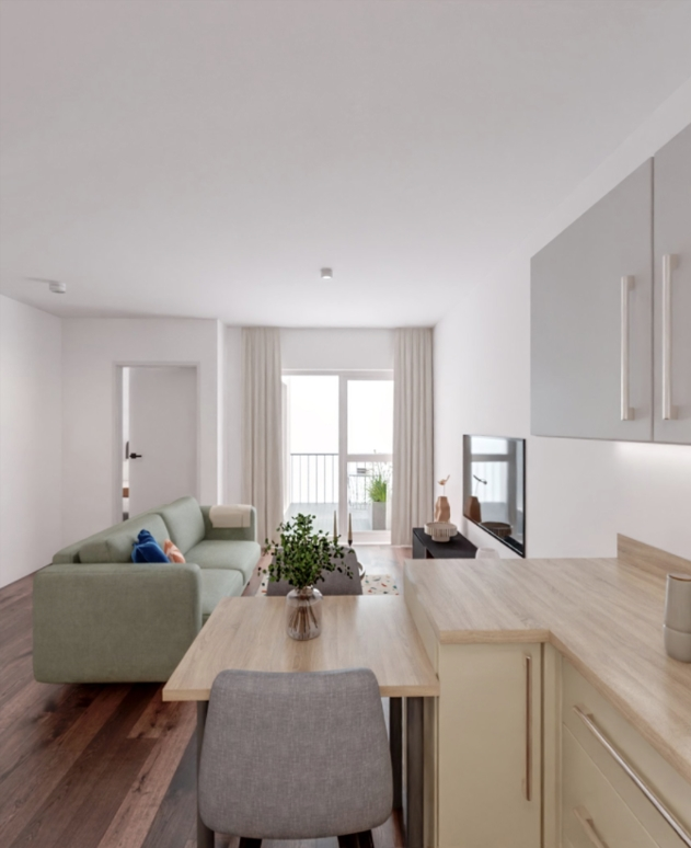 Flat Barking Wharf Square in Greater London