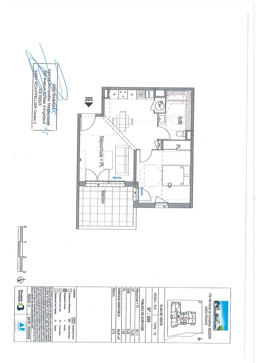 Appartement Route de Corneilhan à Béziers
