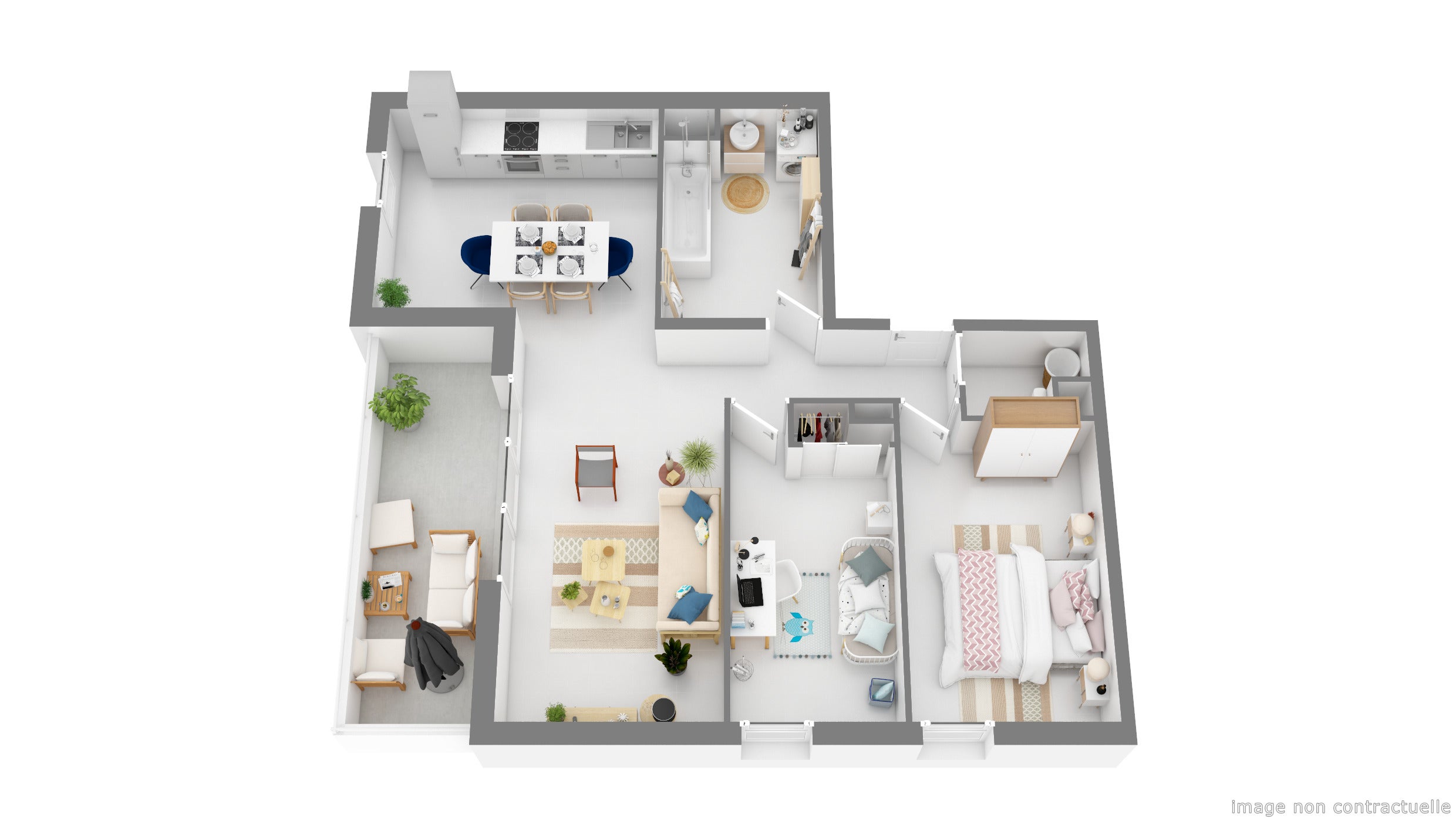 Appartement Boulevard Massenet à Marseille