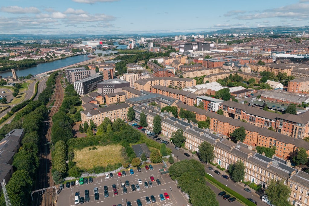 Flat St Vincent Crescent in Glasgow