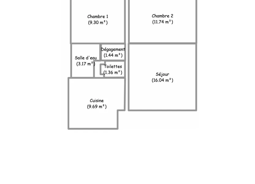 Appartement Allée de la Faisanderie à Anglet