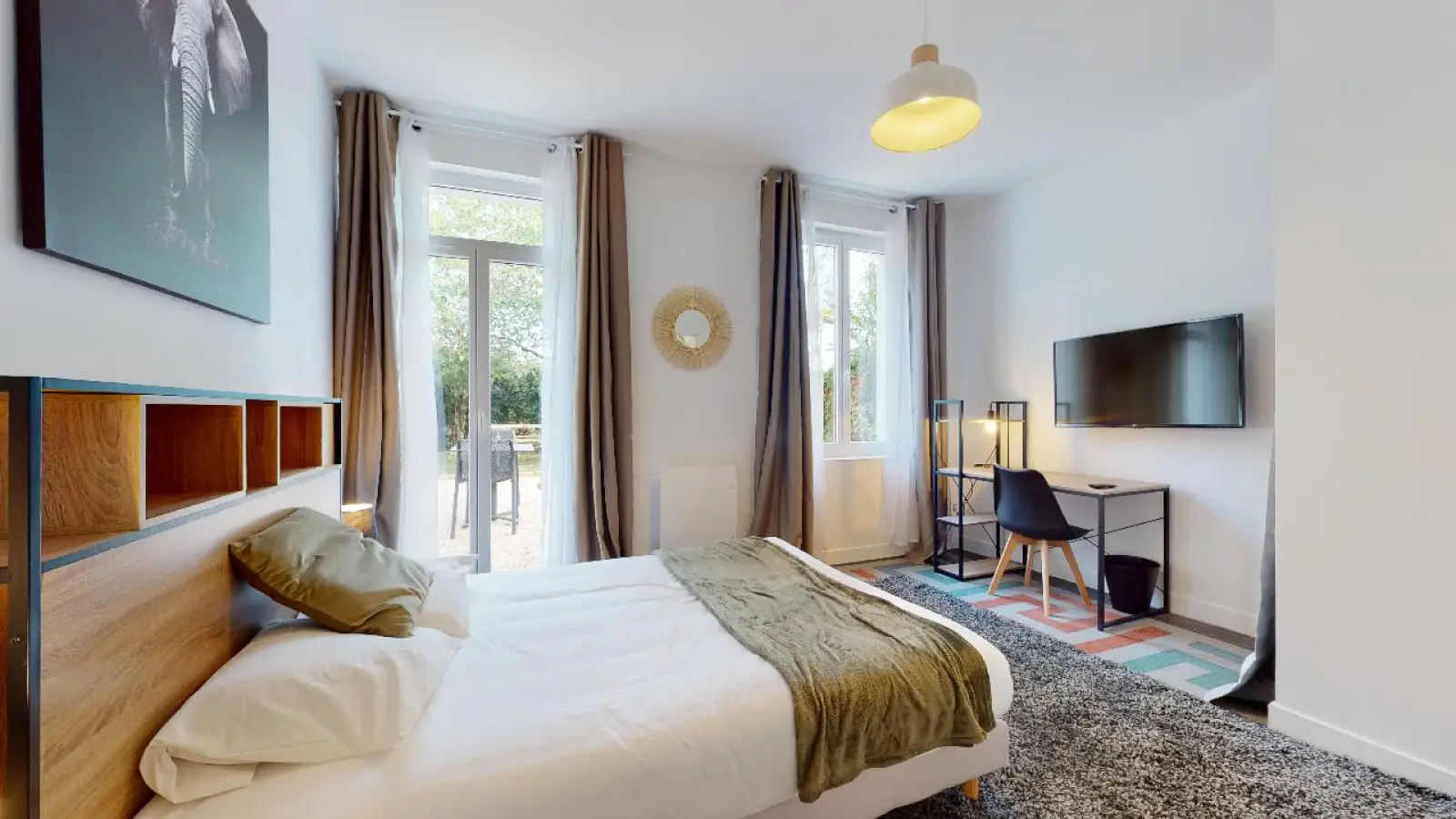 Room Rue Gaston Turpin in Nantes