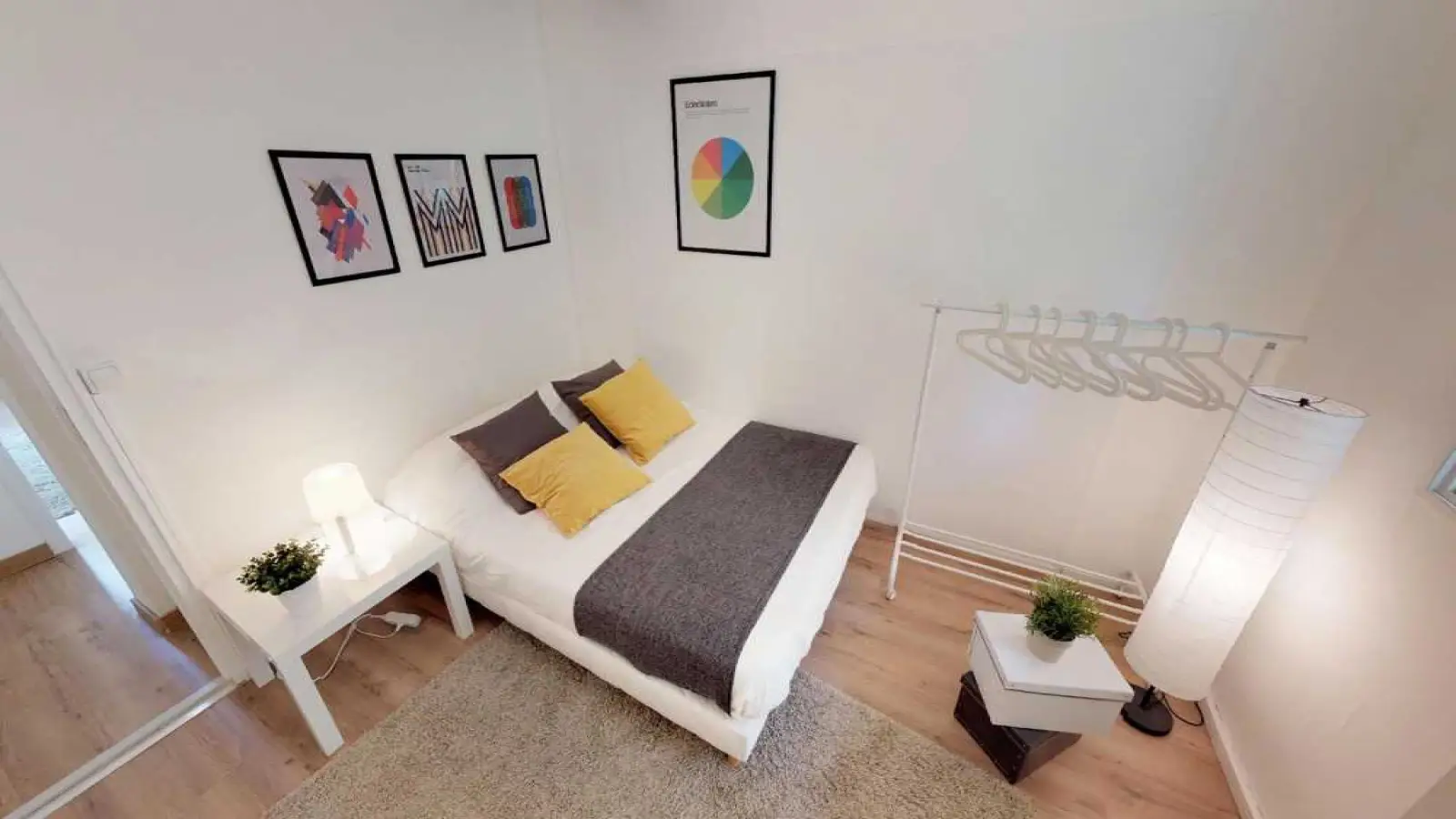 Flat Rue Bartholdi in Montpellier