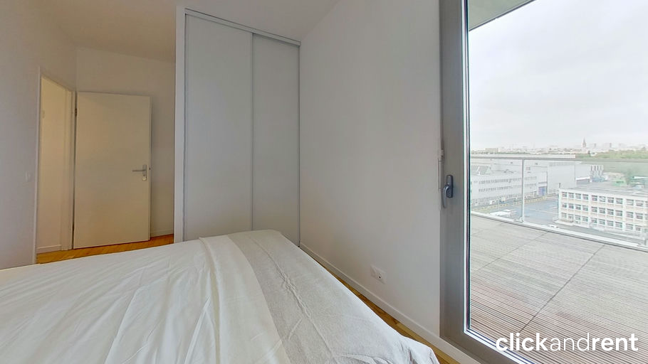 Chambre Allée Claire Bretécher à Colombes