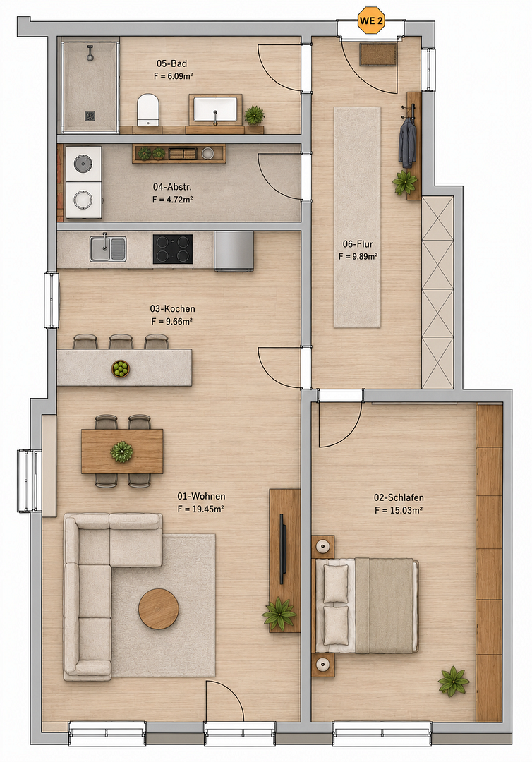 Wohnung Kiefernweg in Göttingen