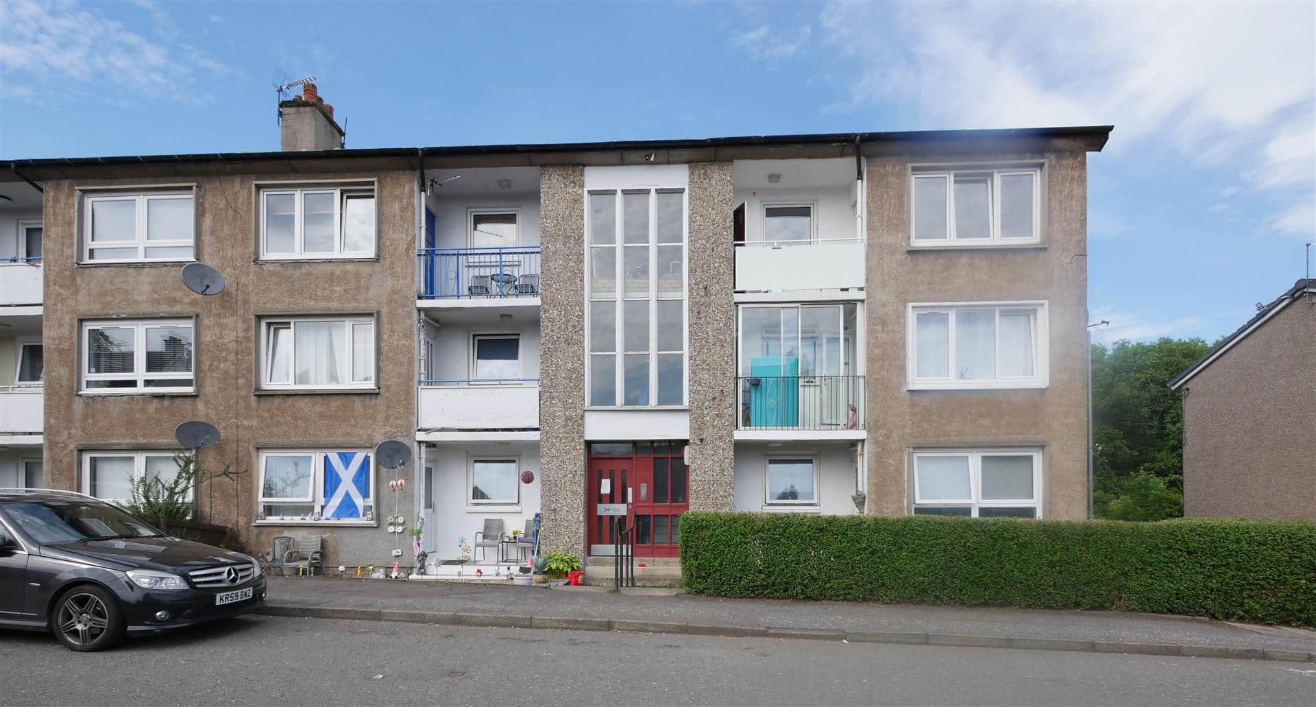 Flat Service Street in Lennoxtown
