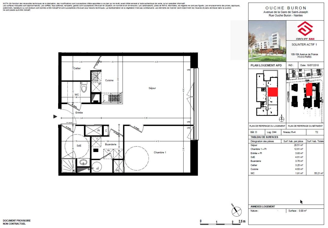 Appartement Allée Renée Losq à Nantes