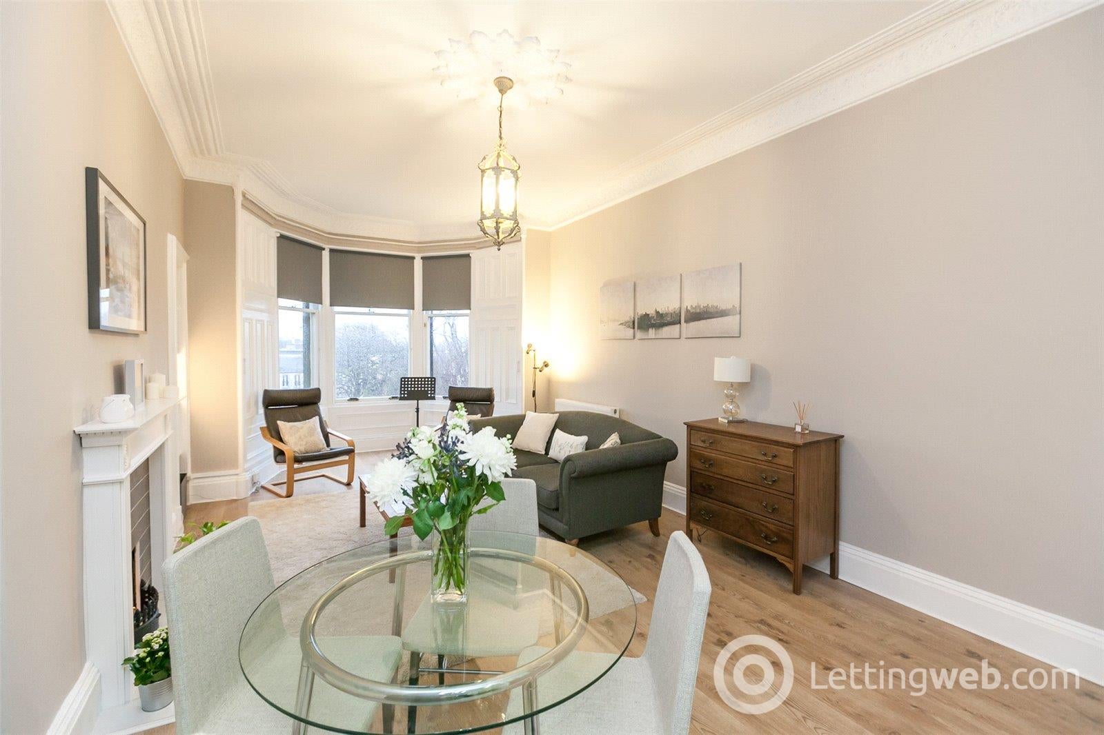 Flat Inverleith Terrace in Edinburgh