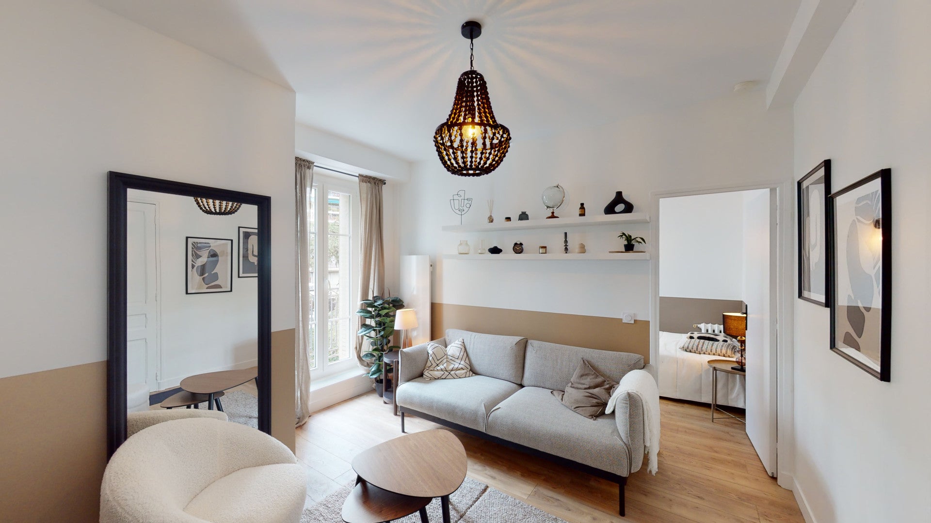 Flat Rue Dareau in Paris