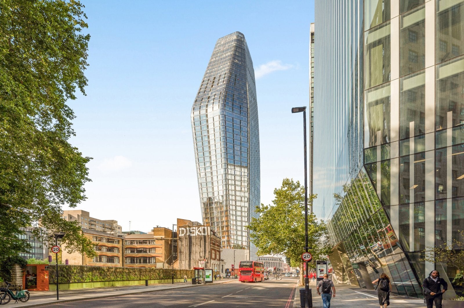 Flat Blackfriars Road in Greater London