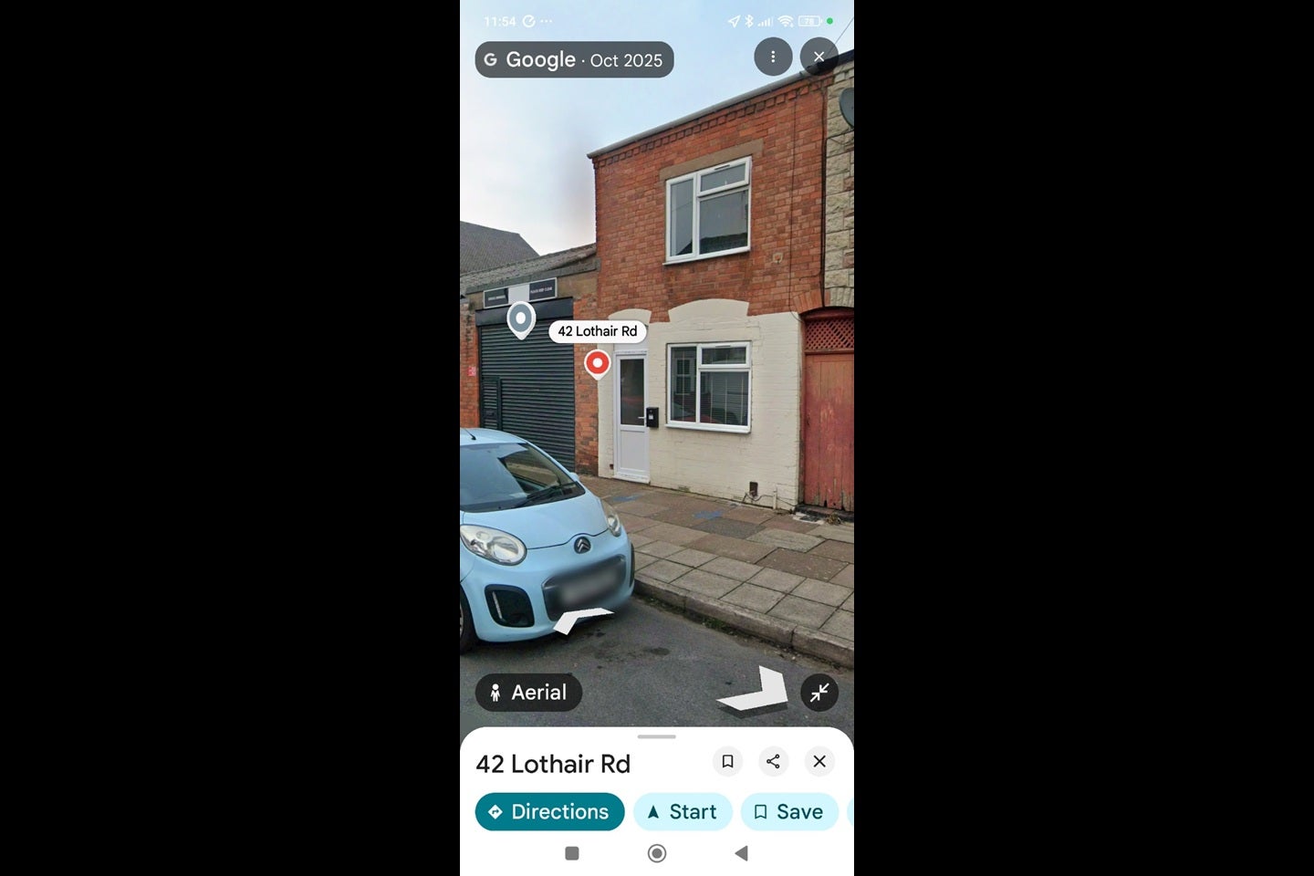 House Lothair Road in Leicester