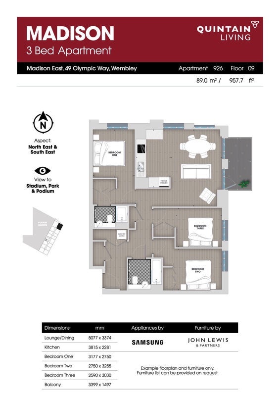 Room Olympic Way in Greater London