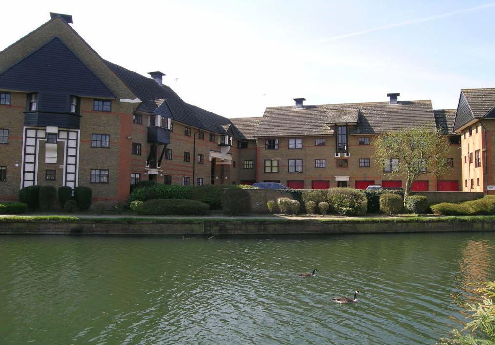 Flat Wickhams Wharf in East Hertfordshire