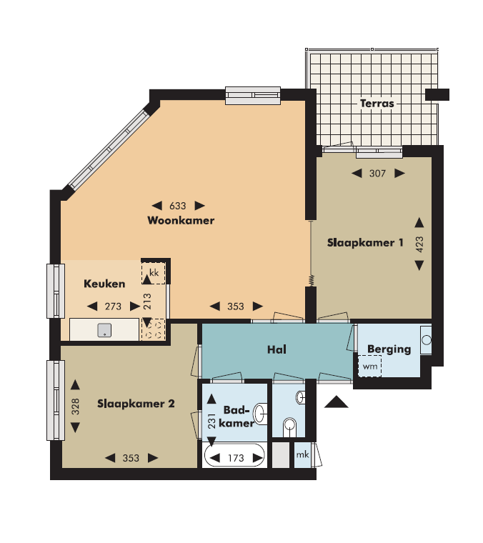 Flat Koekoeksbloem in Odijk