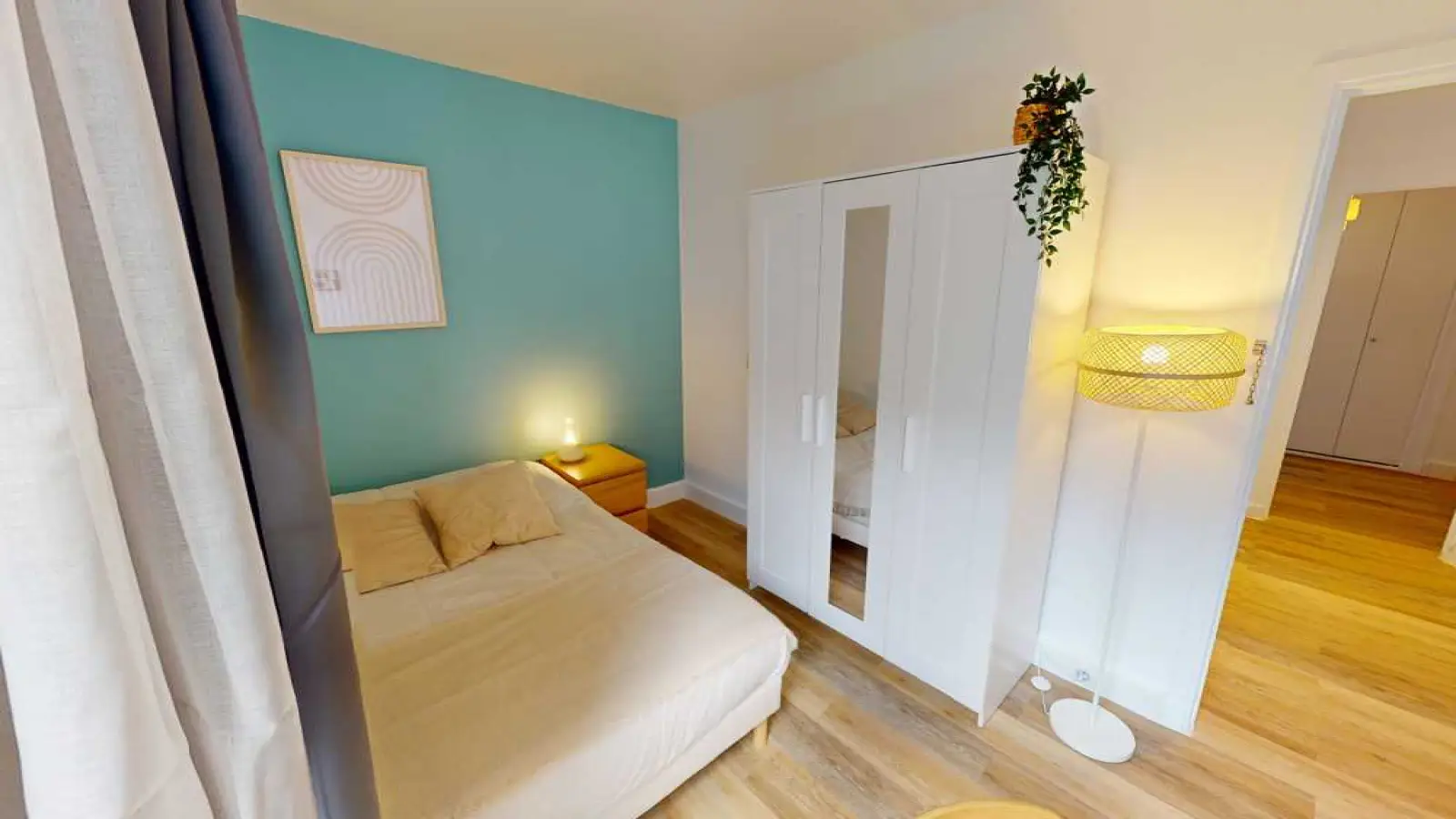 Chambre Rue Brancion à Paris