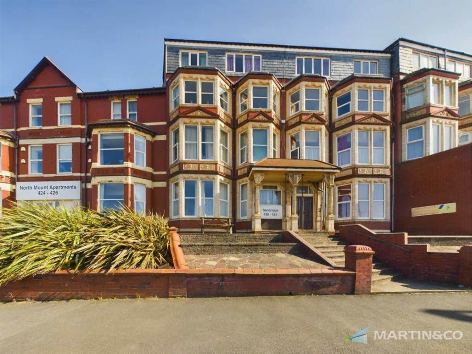 Flat Middle Walk in Blackpool