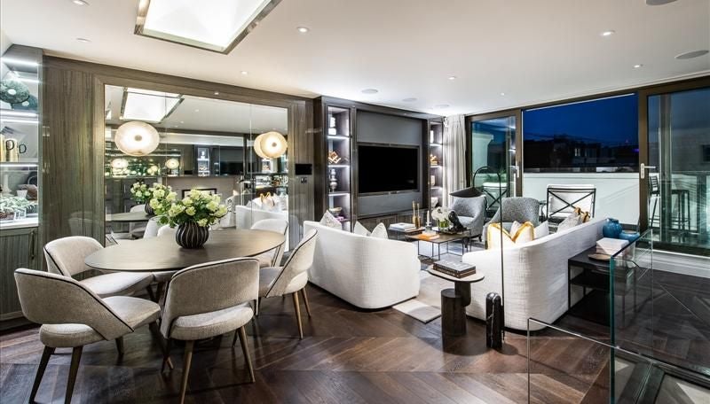 Flat Prince of Wales Terrace in Greater London