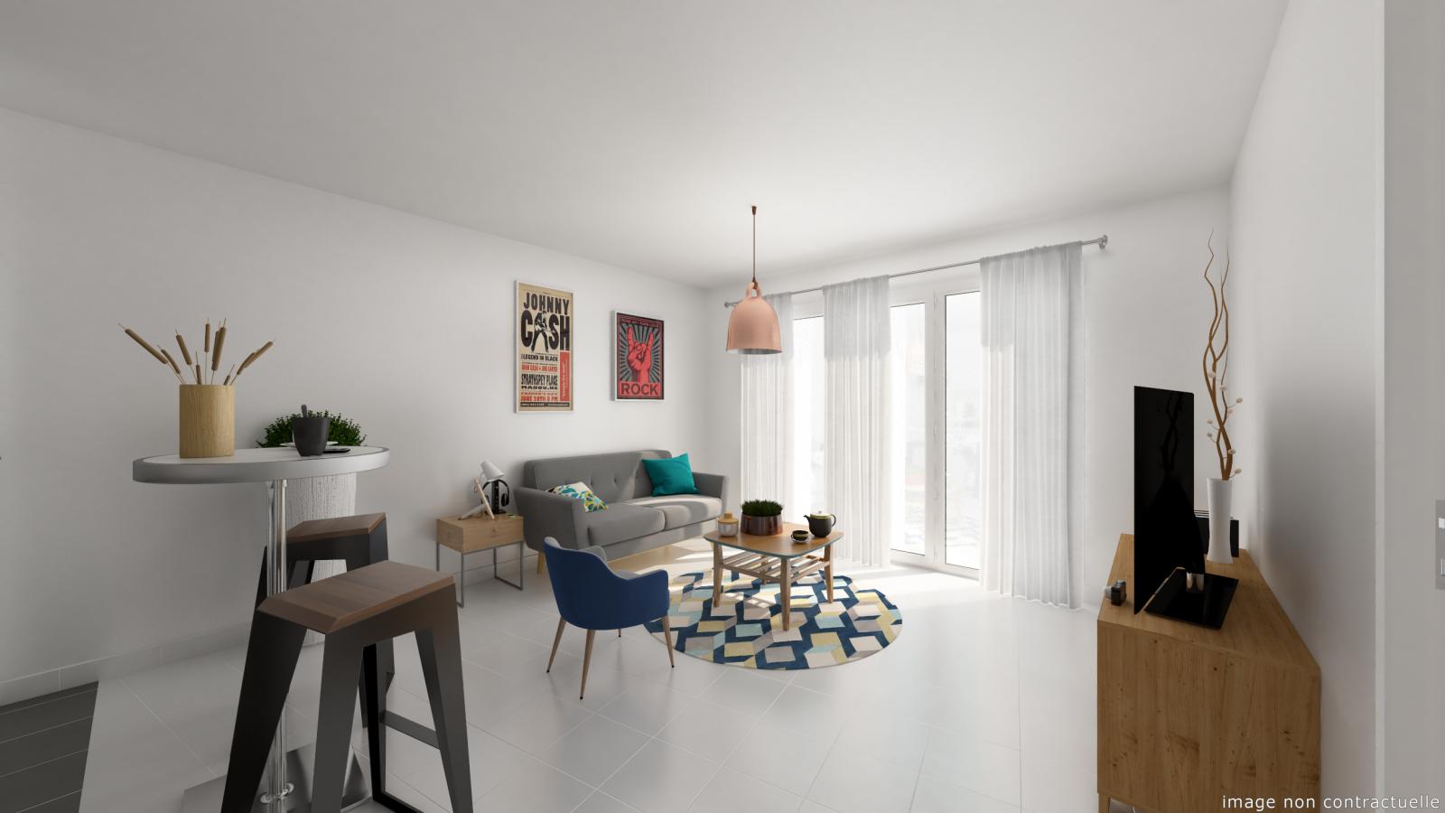 Appartement Rue Georges Brassens à Notre-Dame-de-Bondeville