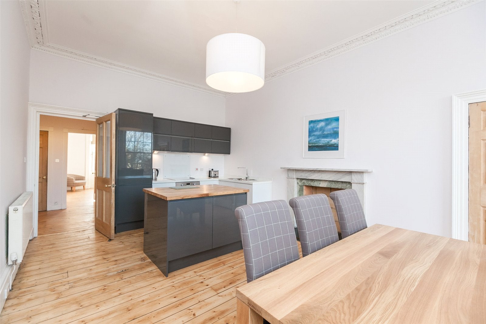 Flat Queensferry Street in City of Edinburgh